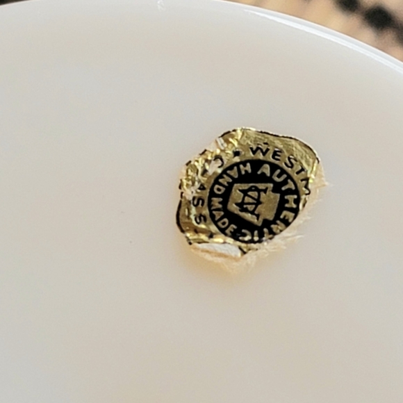 VTG Westmoreland Compote With Original Tag - Picture 9 of 12